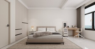 简约现代风格卧室空间