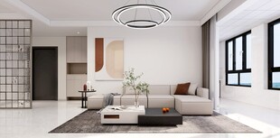 现代简约风客厅室内设计