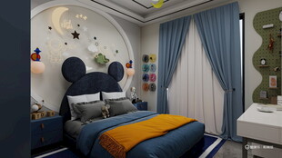 童趣儿童房 梦幻温馨空间