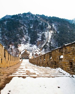 长城雪景