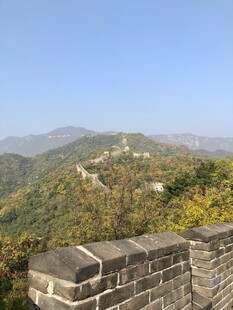 秋日长城壮丽风光