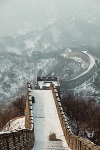 雪后长城美景