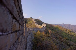 秋日长城美景