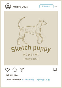 阿沙瓦犬 手绘稿