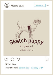 杰克罗素梗  手绘稿