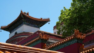 中式古建筑一角