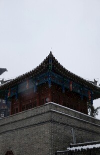 中式古建筑屋顶景观