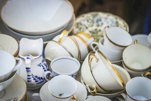 复古精美瓷器餐具集合