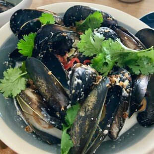 美味蒜蓉青口贝