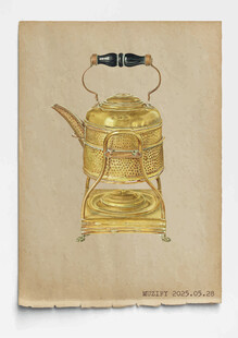 复古 金器水壶器皿