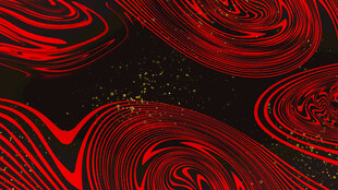 黑红创意线条背景