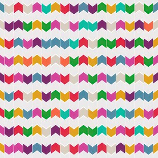 多彩波浪图案背景纹理