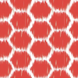 红色几何图案纹理背景