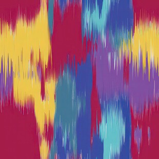 多彩抽象扎染风格图案