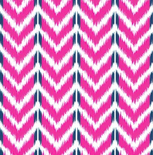 粉色锯齿纹几何图案背景