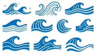中式海浪