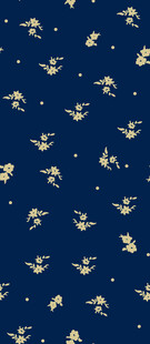 蓝色底碎花图案纹理背景