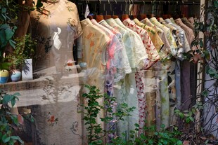 复古服饰陈列展示