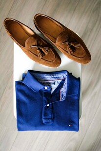 男士服饰鞋类搭配展示