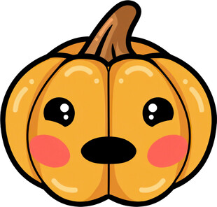 可爱卡通南瓜表情