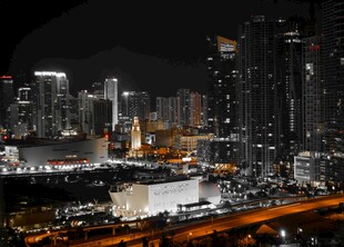 都市璀璨夜景