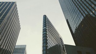 都市摩天大楼景观