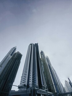 都市摩天大楼景观