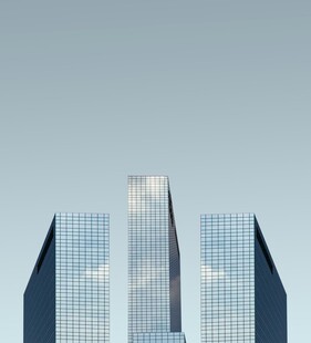 现代摩天大楼建筑群