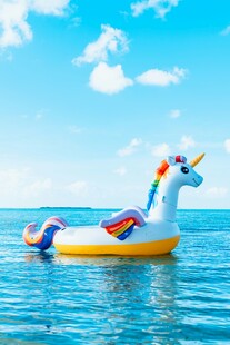 海上独角兽充气浮具