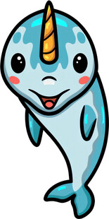 可爱独角小海兽
