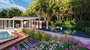 庭院景观设计效果图展示