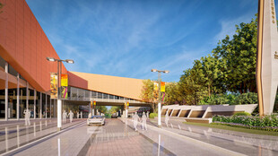 现代风格建筑外观景观