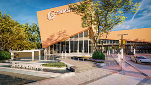 现代风格建筑外观景观