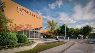 现代风格建筑外观景观