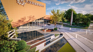 现代风格酒店外观景致