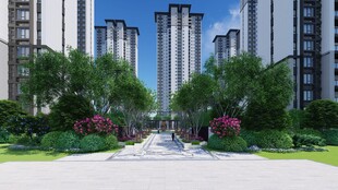 现代小区景观优美环境佳