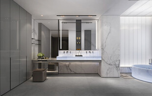 现代简约风浴室空间