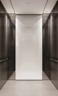 现代简约风格电梯内部空间