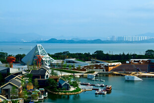 海滨度假胜地美丽景致