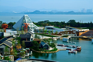 海滨游乐园景观