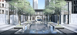 现代都市中的精致景观空间