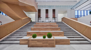 现代风格室内阶梯景观