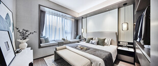 现代简约风格卧室空间