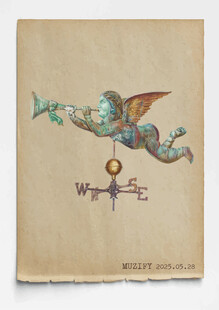 中世纪号角风向标