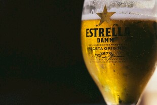 啤酒特写