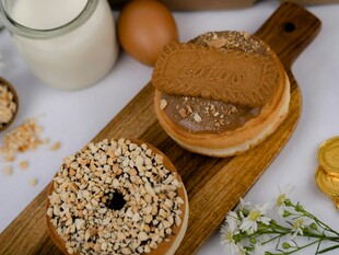 多样美味烘焙食品展示