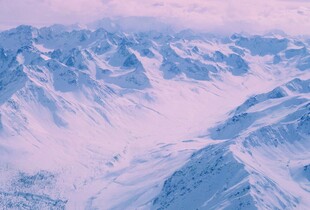 壮丽雪山美景