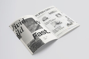 杂志内页版式设计样机贴图素材