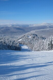 冬日雪山美景