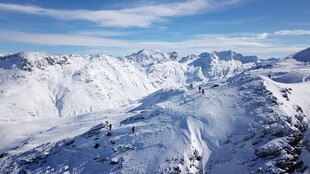 壮丽雪山美景